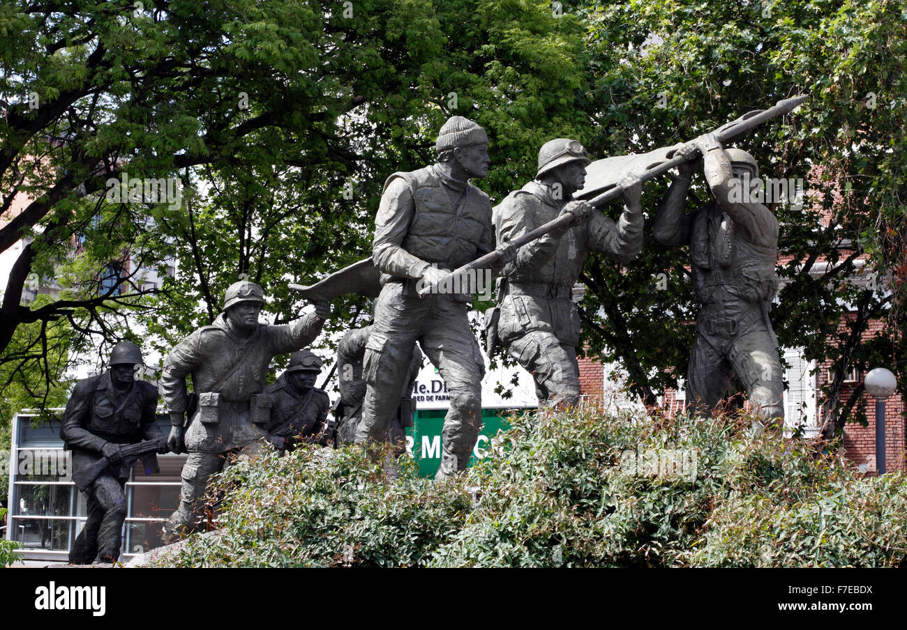 Per la memoria dei coscritti da Cordoba che ha servito e morì in Malvinos. Foto Stock