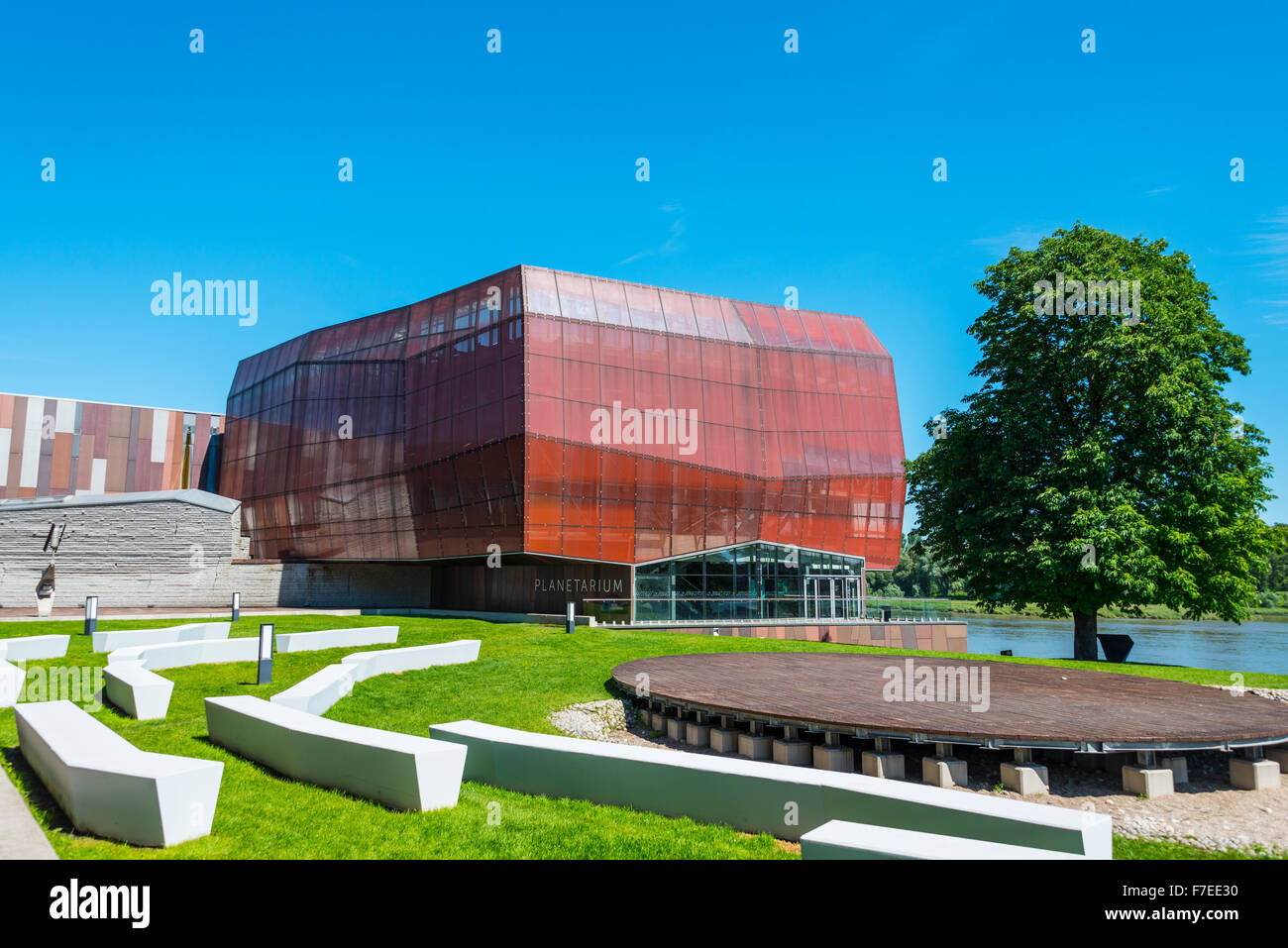 Planetarium Copernicus Science Centre, Varsavia, Mazovia Provincia, Polonia Foto Stock