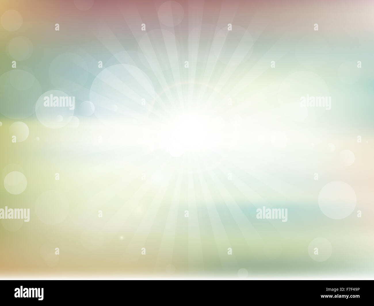 Abstract la sfocatura dello sfondo con bokhe effetto luce Foto Stock