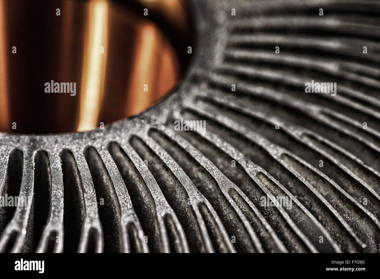 Dissipatore di calore in alluminio del conduttore di super alta velocità chip impedisce il surriscaldamento masterizzazione di radiazione di conduzione riscaldamento raffreddamento pc Foto Stock