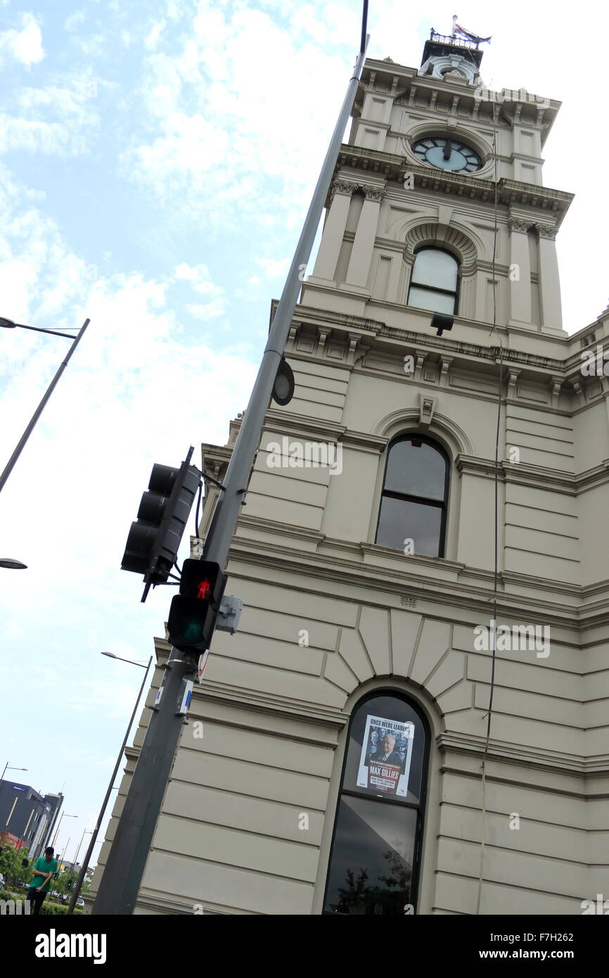 Teatro del tamburo o noto anche come Dandenong Town Hall di Dandenong Victoria Australia Foto Stock