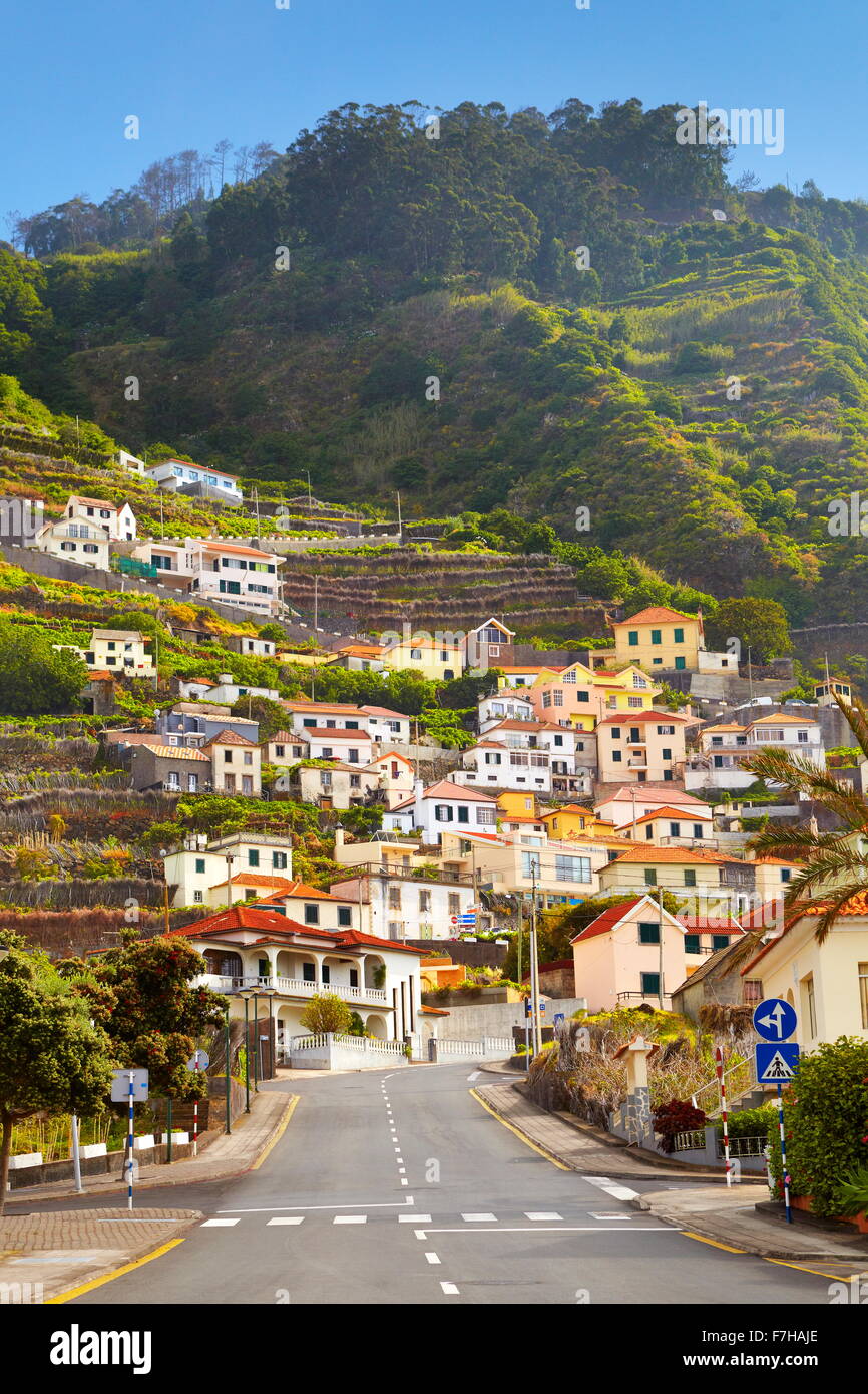 Porto Moniz, Isola di Madeira, Portogallo Foto Stock