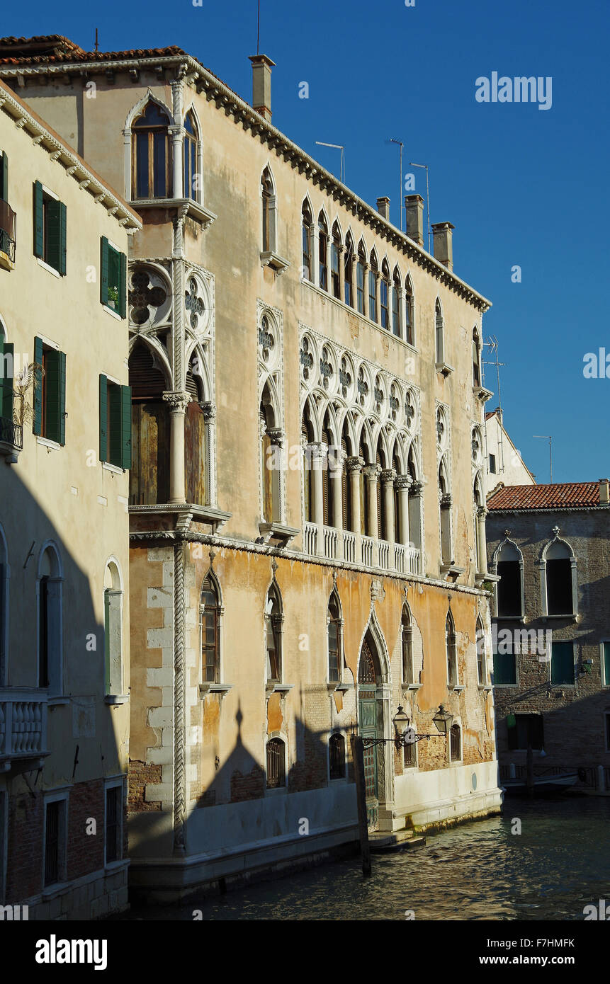 Venezia, Italia, Palazzo Dona Giovanelli, Canareggio Foto Stock