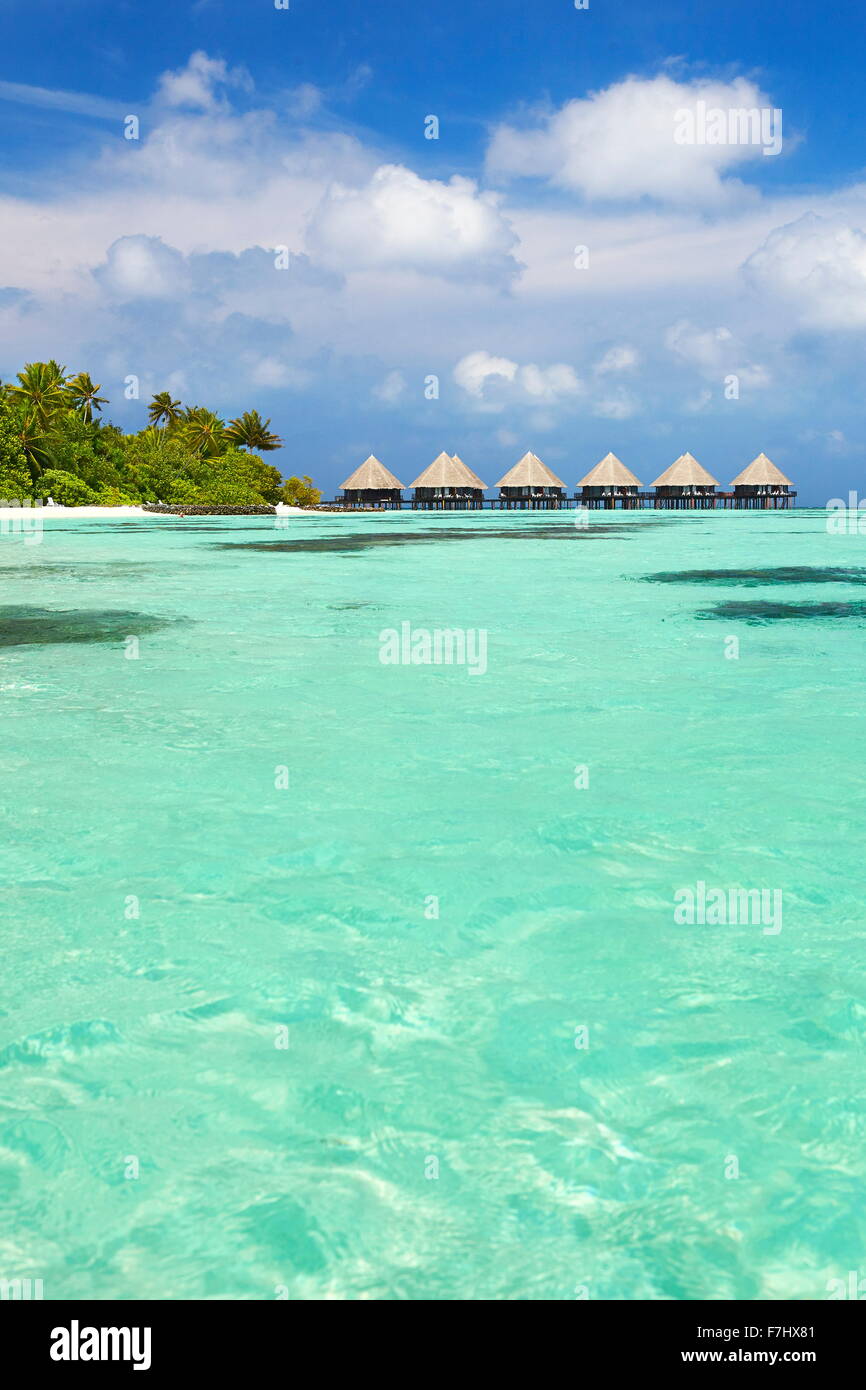 Isole Maldive, atollo di Ari Foto Stock