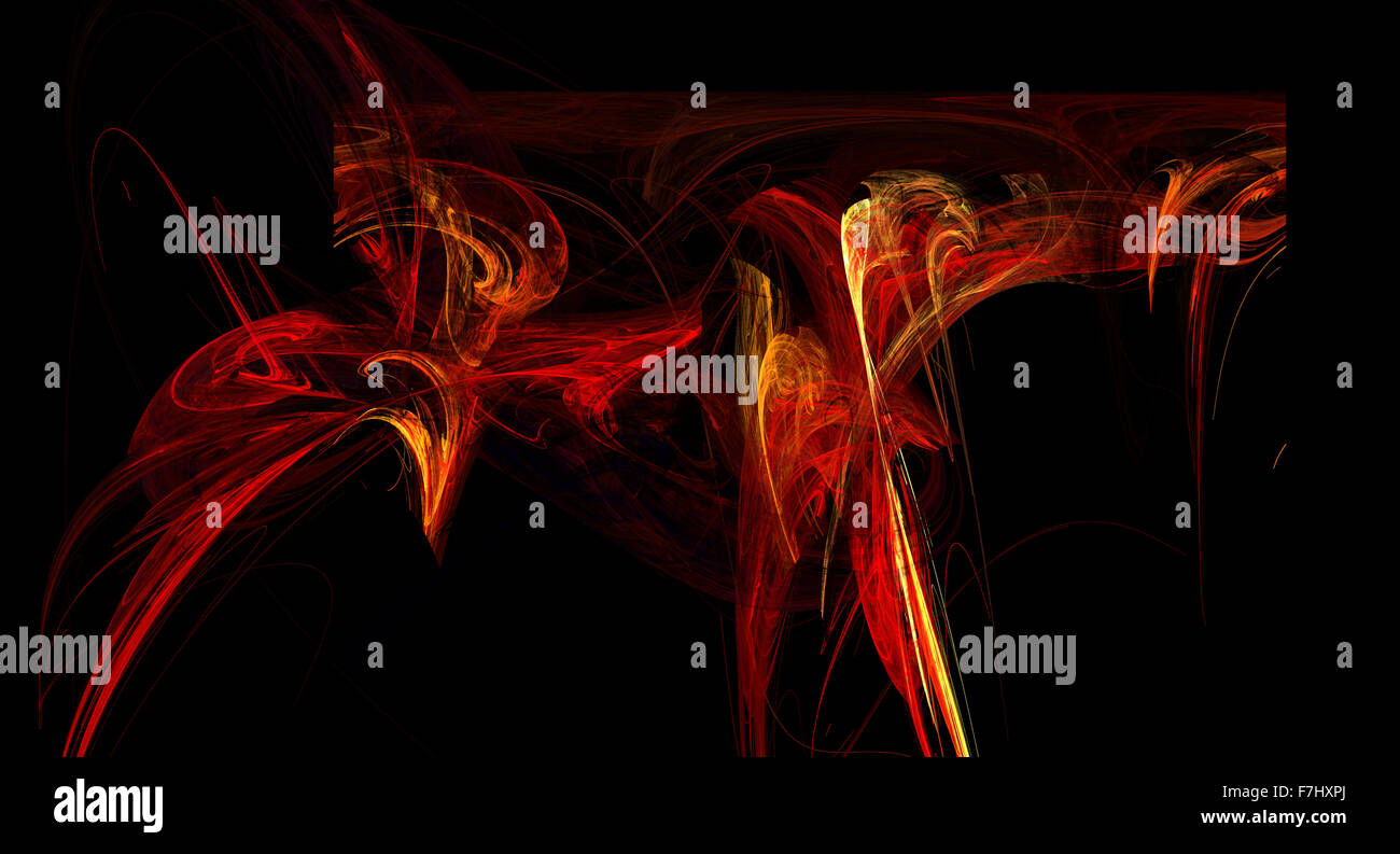 Abstract colorato sfondo cosmico texture pattern illustrazione Foto Stock