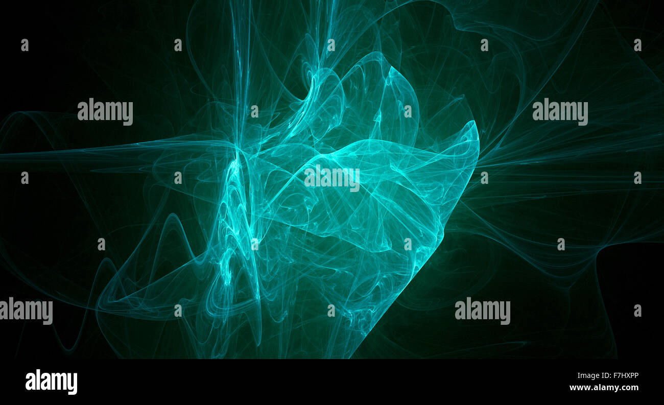 Illustrazione di astratta rete neurale sfondo texture desig Foto Stock
