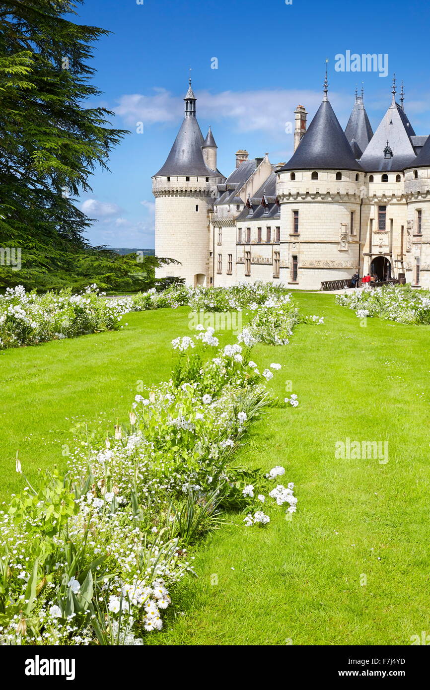 Il Castello di Chaumont, Chaumont sur Loire, Valle della Loira, Francia Foto Stock