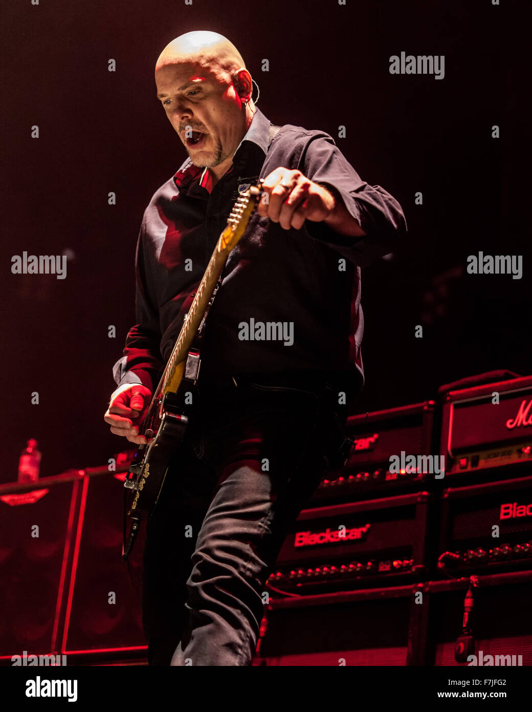 Dublino , Irlanda,Nov 29th,The Stranglers live al 3 Arena,Dublino il Nov 29 2015 a Dublino, Irlanda Foto Stock