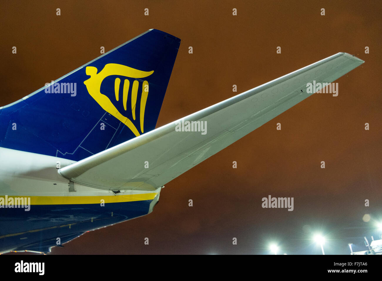 Ryanair aereo aereo tailfin logo segno di simbolo Foto Stock