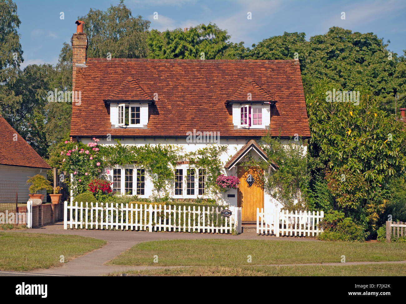 Brockham Surrey Cottage Foto Stock
