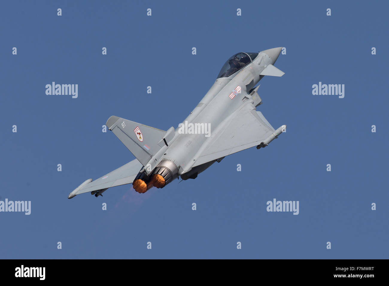 RAF Typhoon Fighter Foto Stock