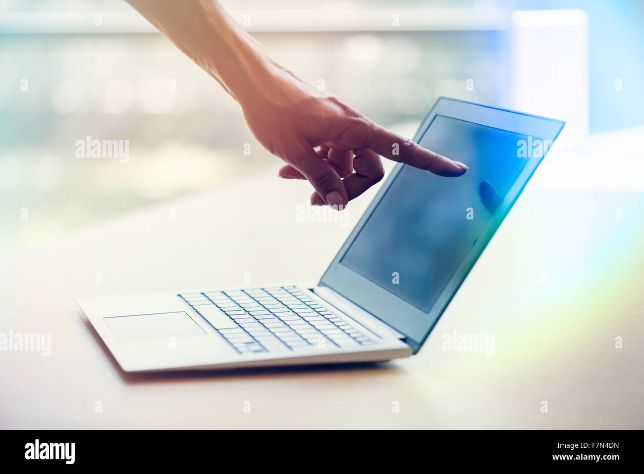 Shopping online shopping rende facile Foto Stock