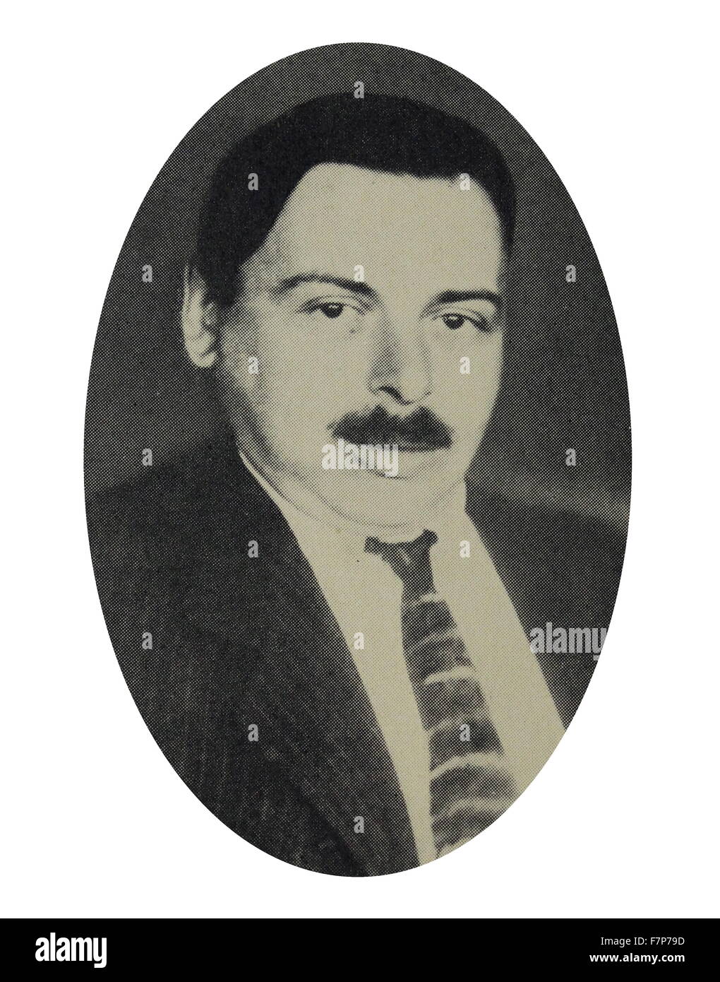 Bela Kun, il leader comunista che ha governato in Ungheria come dittatore sovietico da marzo ad agosto 1921. Egli è stato prima ed in metodi di comunista da Lenin. Foto Stock