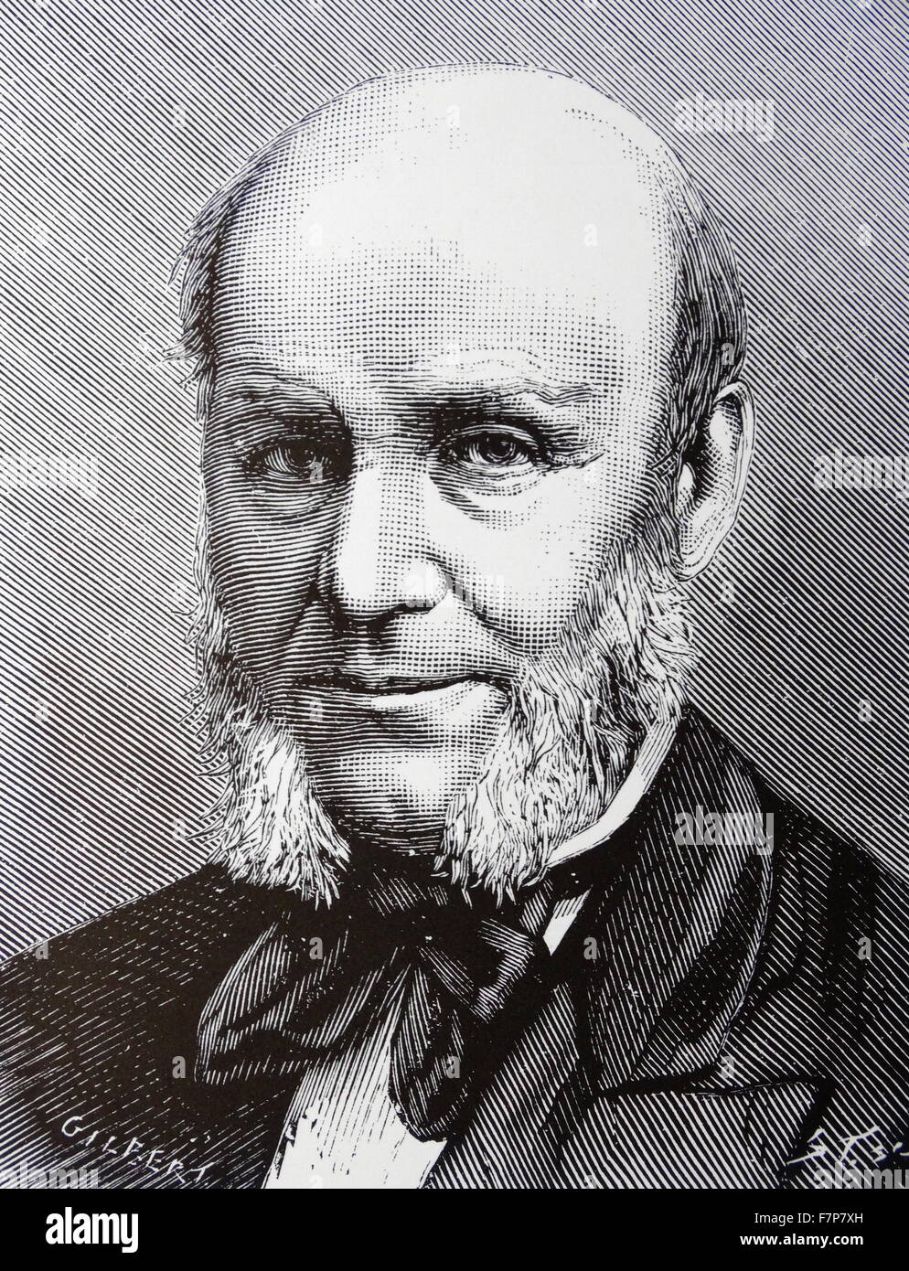 Guillaume Benjamin Amand Duchenne 1806-1875. Il padre della moderna neurologia. Foto Stock