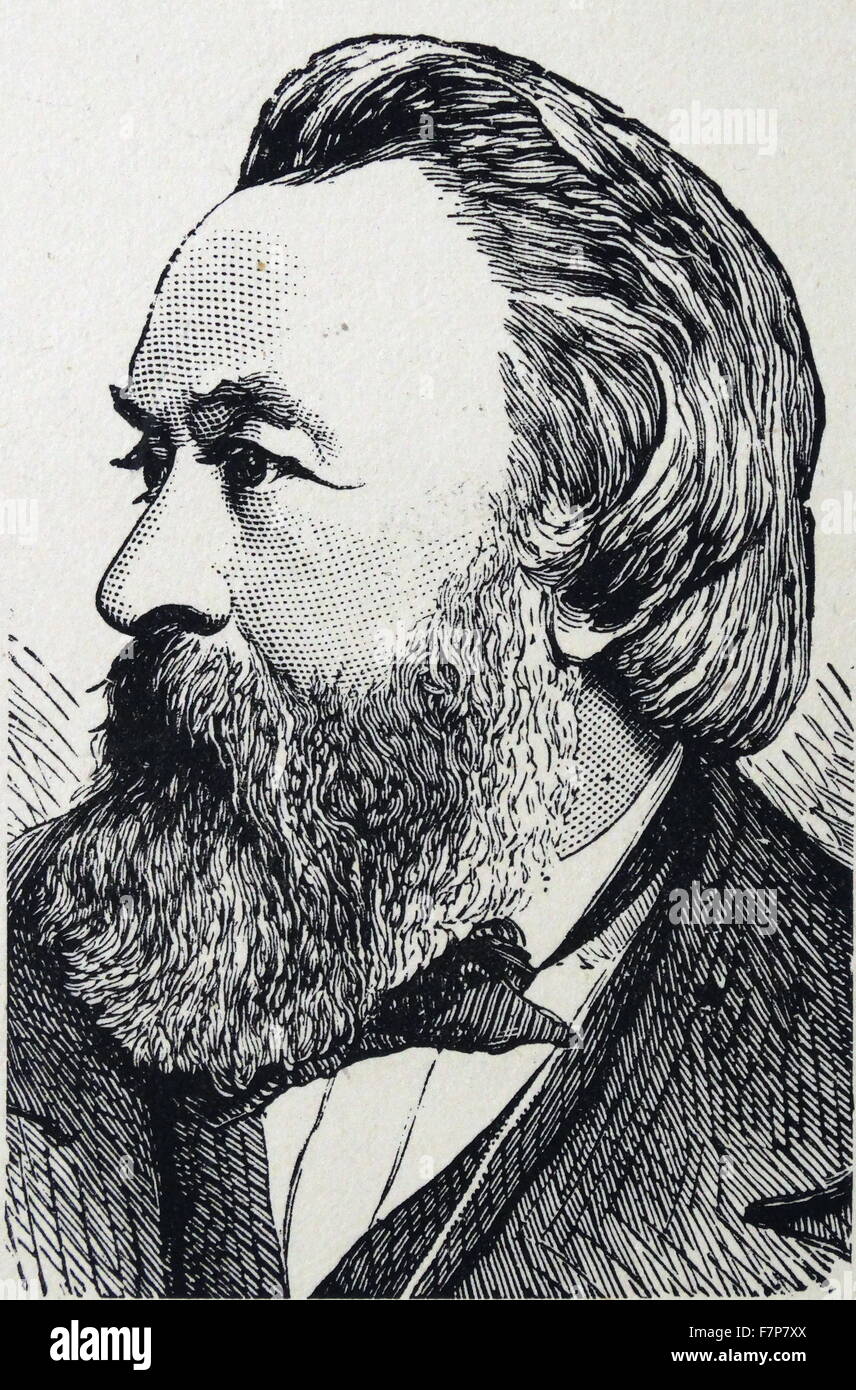 Owen Jones (15 febbraio 1809 - 19 Aprile 1874) era un architetto inglese. Egli era il più noto per il pionieristico di moderna teoria del colore. Foto Stock