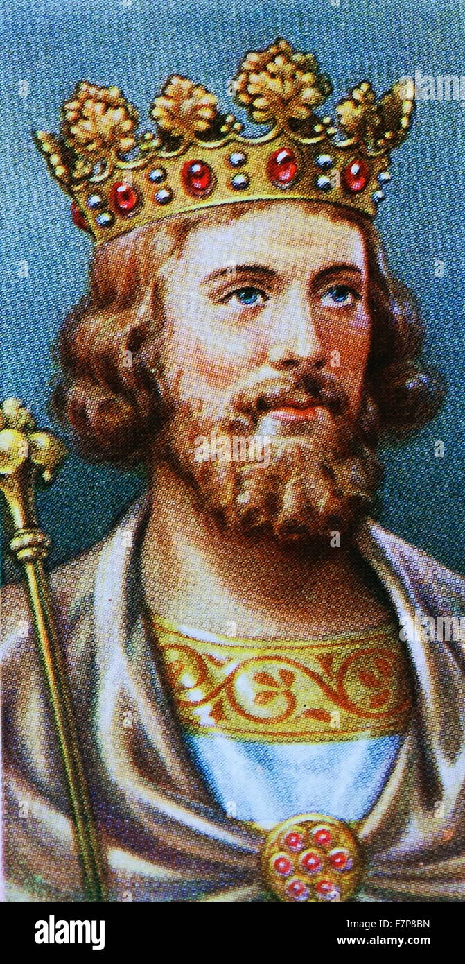 EDWARD II (1284-1327), re d'Inghilterra dal 1307;figlio di Edoardo I e di Eleonora di Castiglia;nel 1301 ha creato il Principe di Galles;costretto ad abdicare e assassinato in Berkeley Castle. Foto Stock