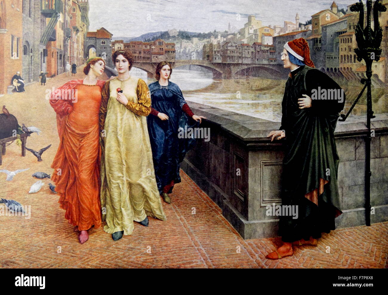 Henry Holiday 1839-1927 Foto Stock