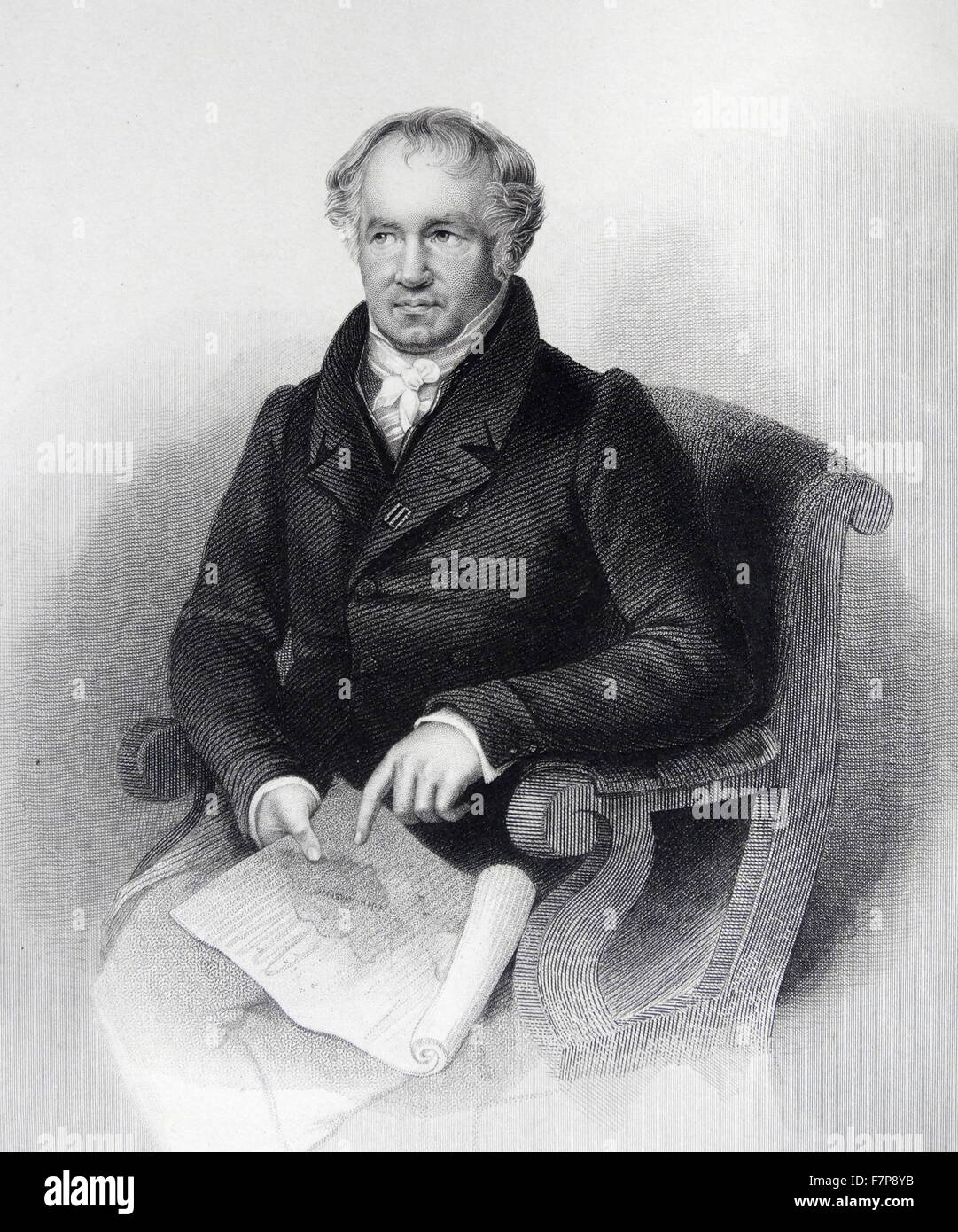 Alexander von Humboldt - 1769 - 1859 Foto Stock