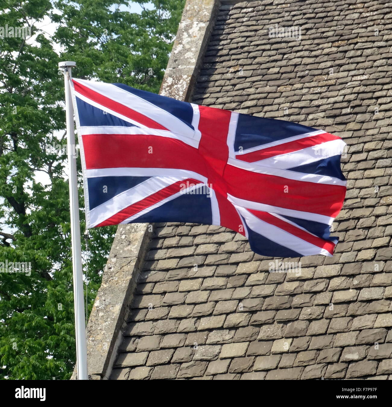 Regno Unito, Union Jack, bandiera nazionale Foto Stock