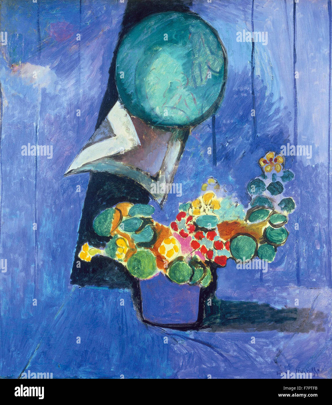 Henri Matisse - Fiori e ceramica Foto stock - Alamy