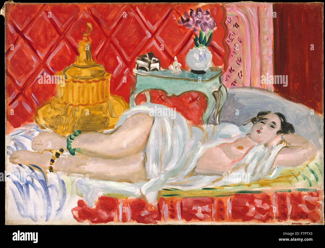 Henri Matisse -' Odalisca, armonia in rosso Foto Stock