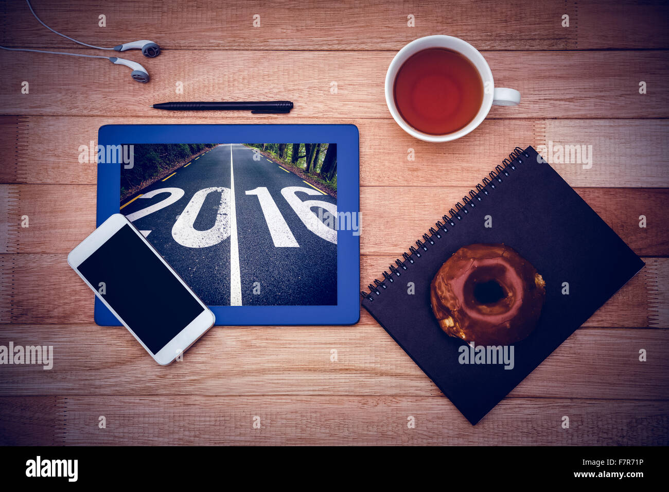 Immagine composita della vista ravvicinata della roba di business Foto Stock