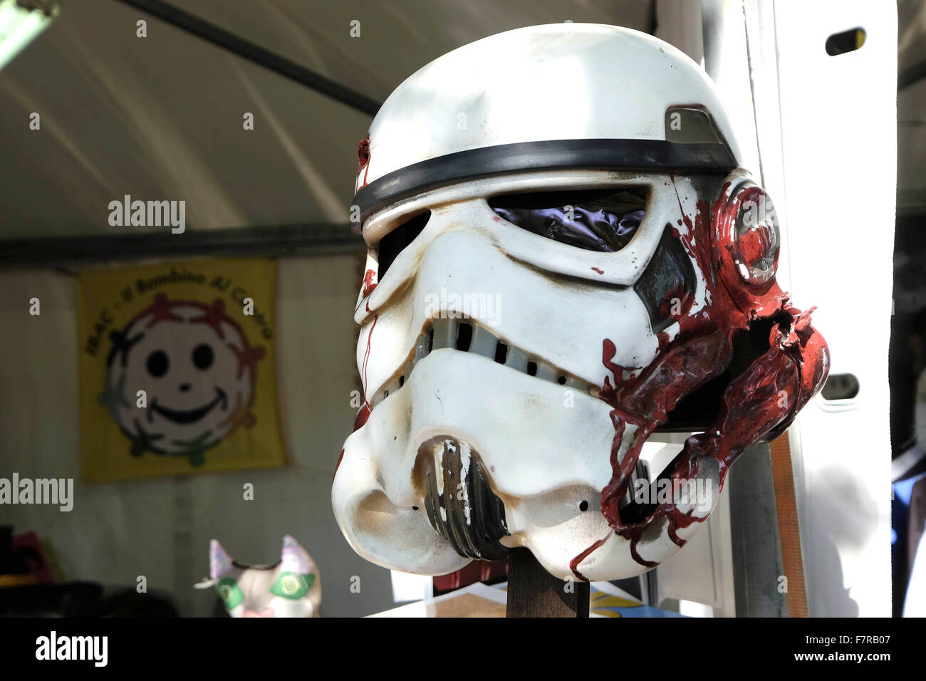 Lucca Comics & Games Festival 2015 dotate di: Stormtrooper dove: Lucca, Italia Quando: 31 Ott 2015 Foto Stock