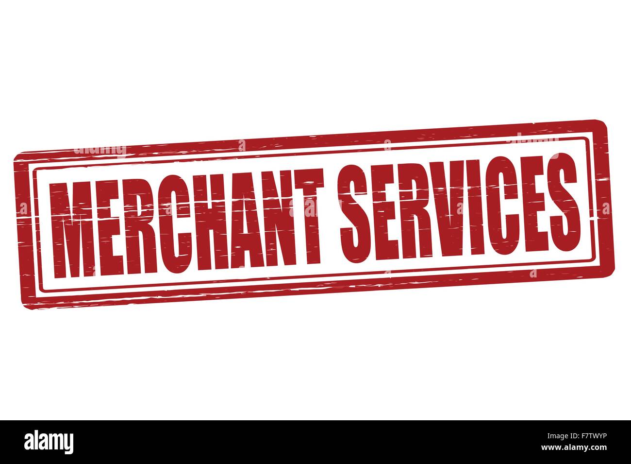 Merchant Services Illustrazione Vettoriale