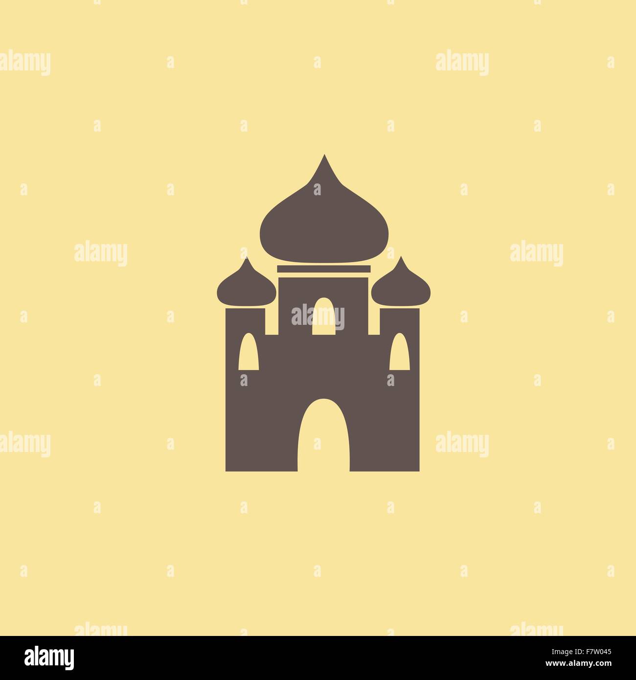 Viaggio Icona piatta Illustrazione Vettoriale