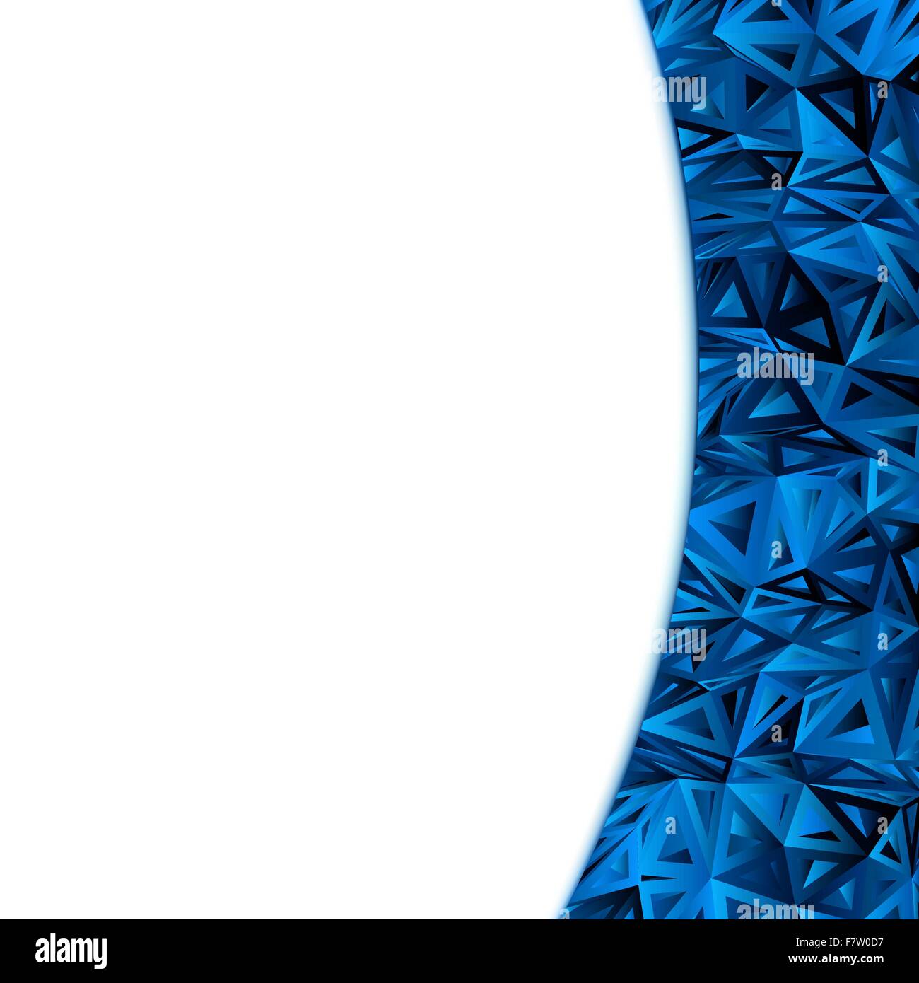Abstract vettore blu modello di disegno. EPS 8 Illustrazione Vettoriale