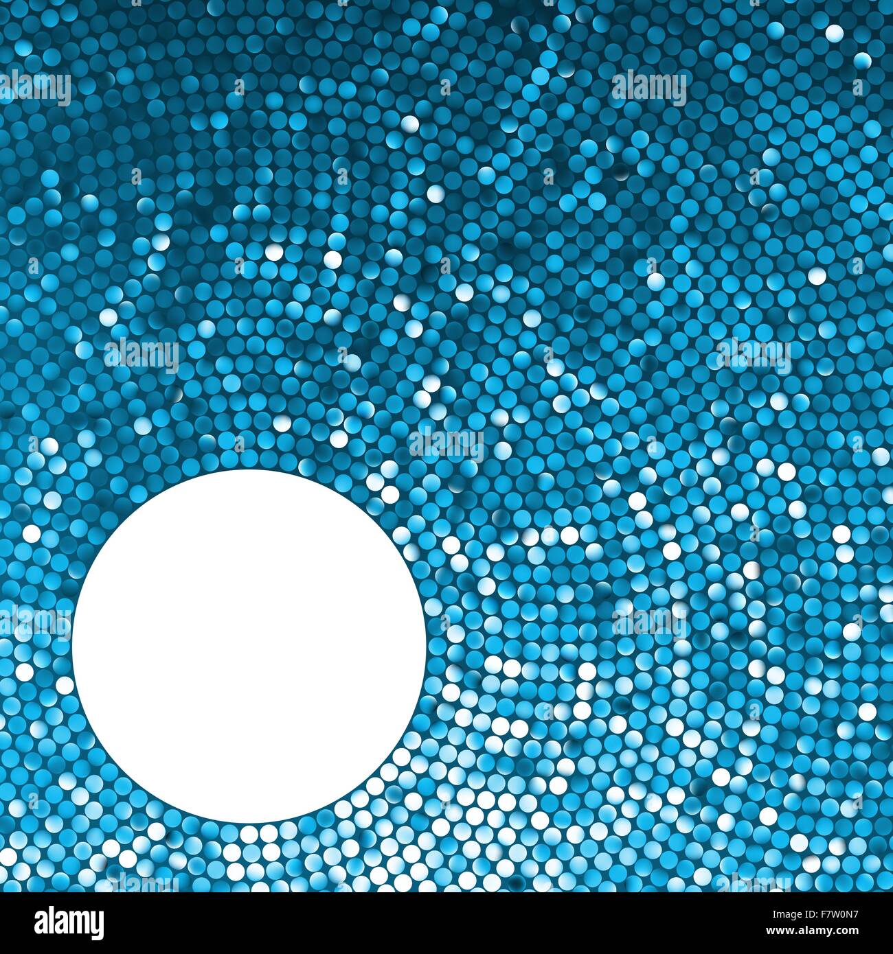 Abstract bagliore blu sullo sfondo di mosaico. EPS 8 Illustrazione Vettoriale