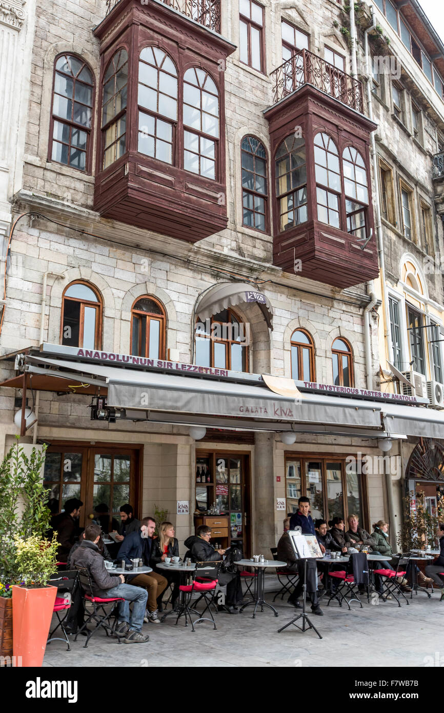 Torre di Galata, Istanbul, Turchia Foto Stock