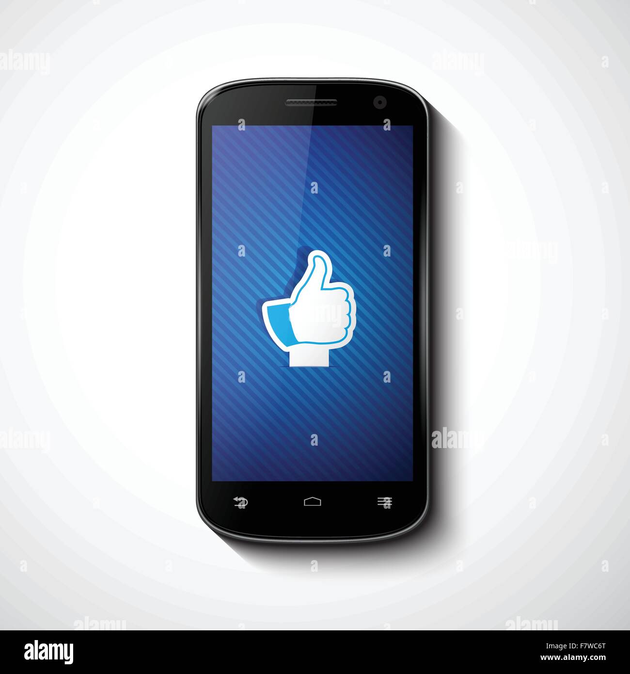 Vector Smart Phone Illustrazione Vettoriale