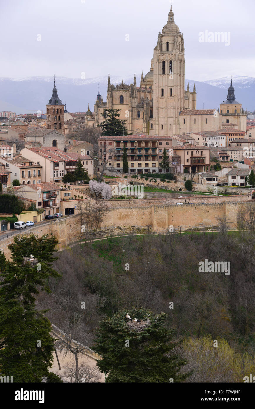 Alcazar de Segovia, Spagna Foto Stock