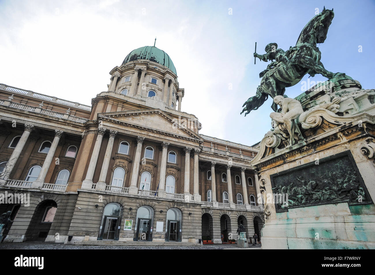 Magyar Nemzeti Galeria, Budapest, Ungheria Foto Stock