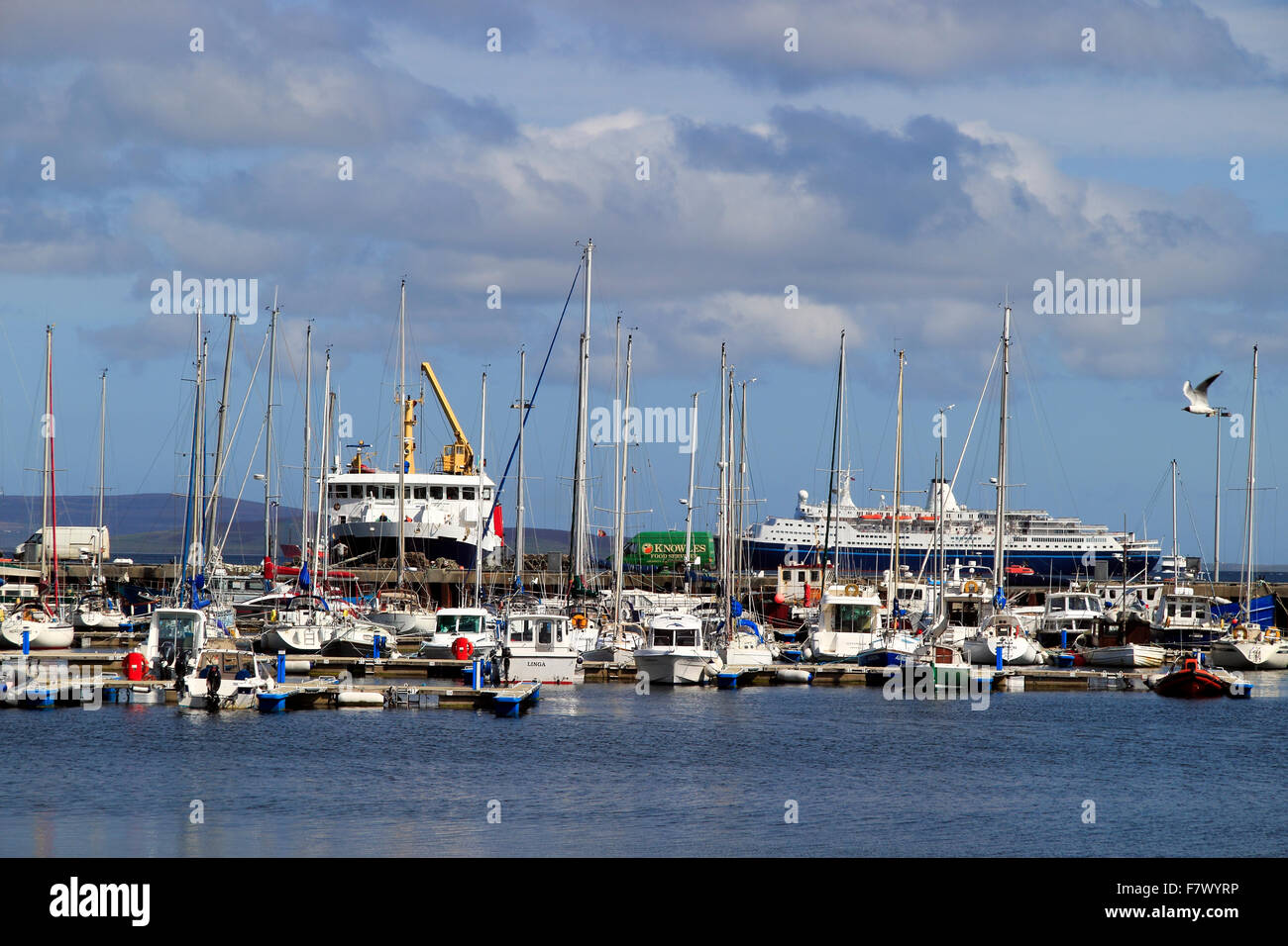 Kirkwall Porto Isole Orcadi Scozia UK Foto Stock