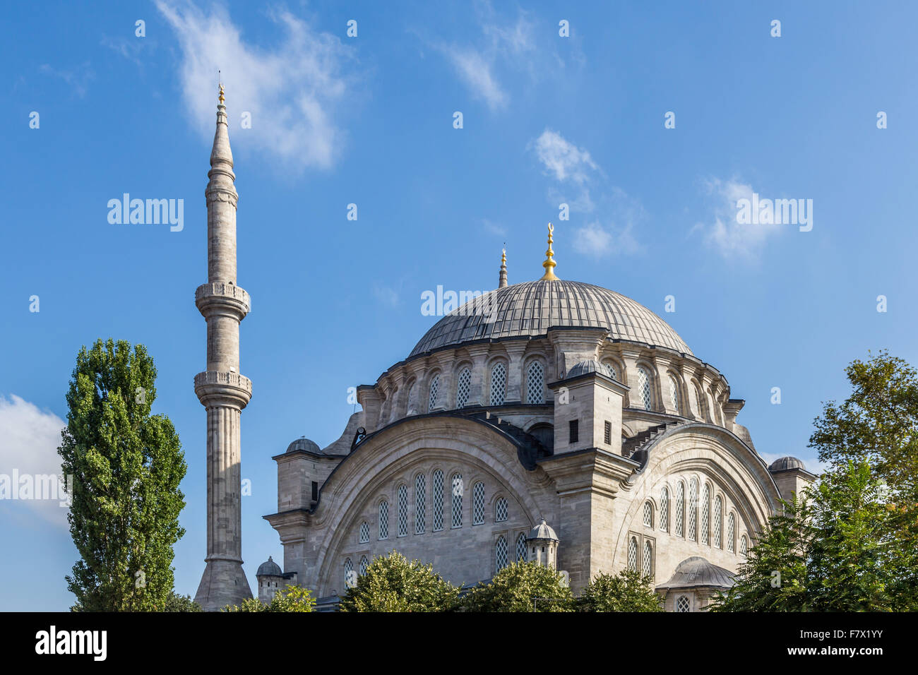 Nuruosmaniye moschea, Istanbul, Turchia Foto Stock