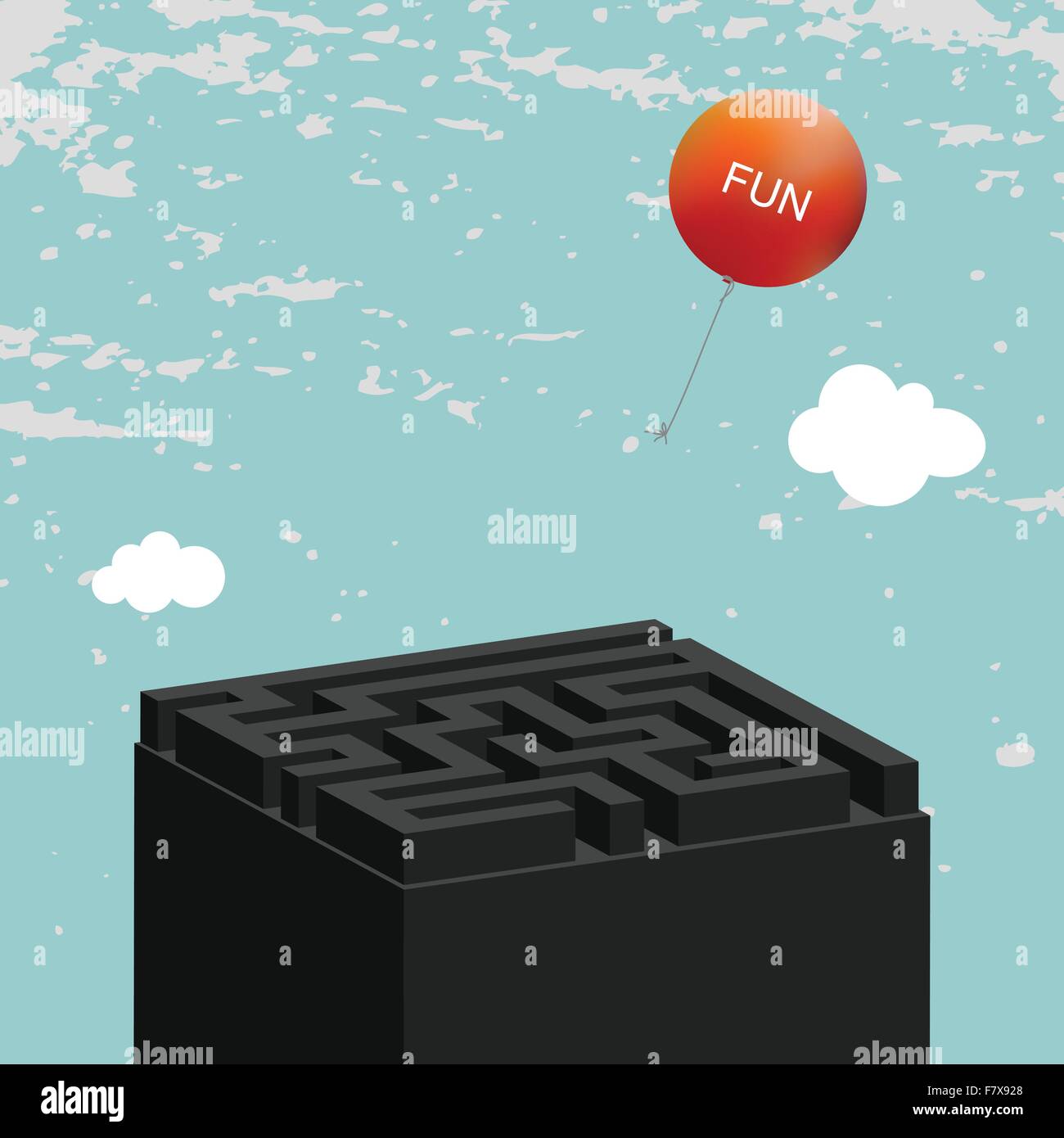 Labyrinyth Illustrazione Vettoriale