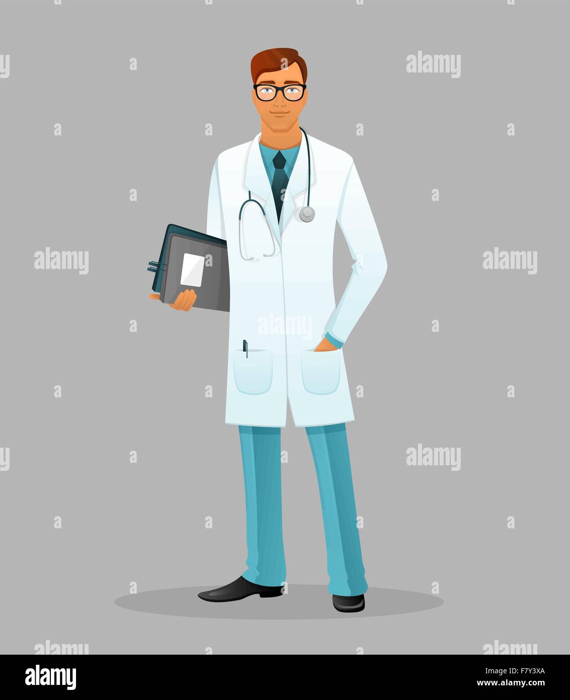 Medico uomini Illustrazione Vettoriale