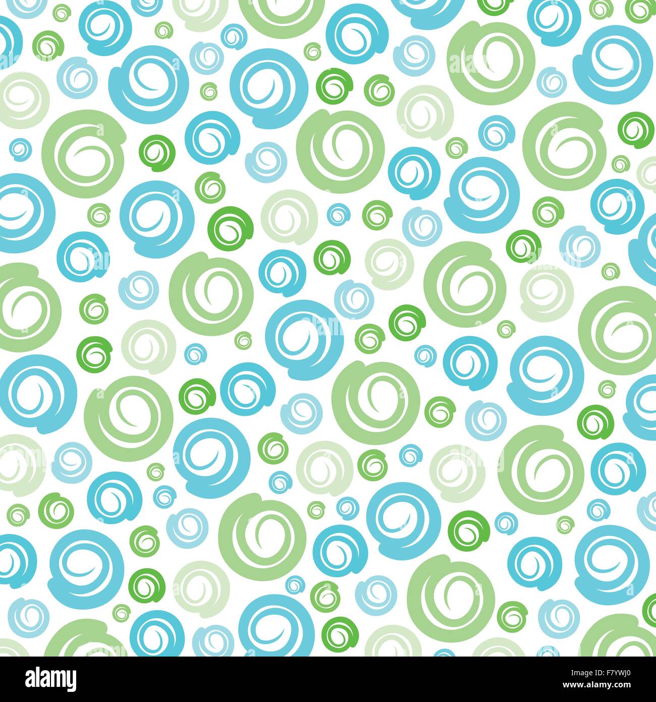 Green-Blue swirl sfondo pattern Illustrazione Vettoriale
