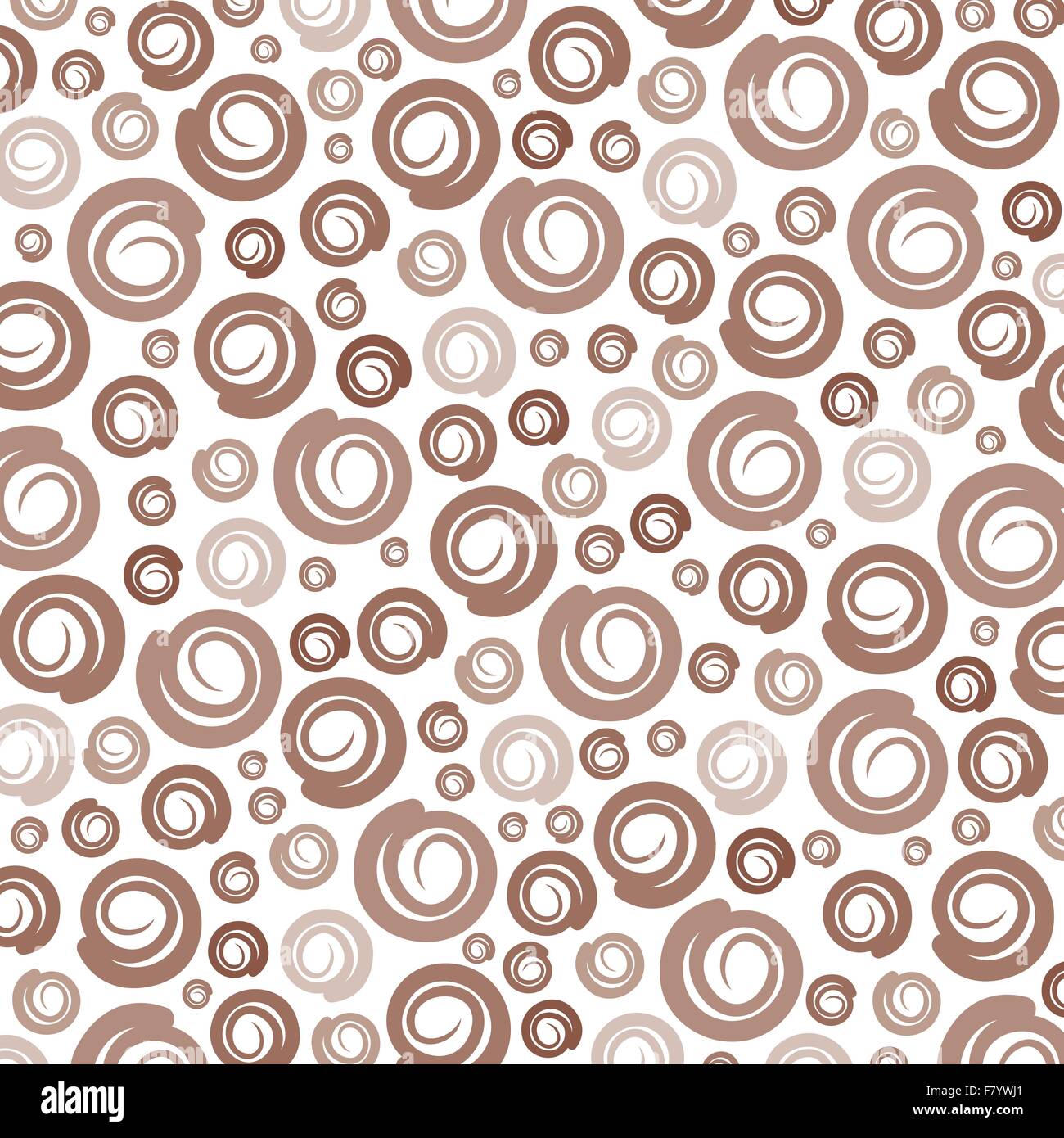 Brown swirl sfondo pattern Illustrazione Vettoriale