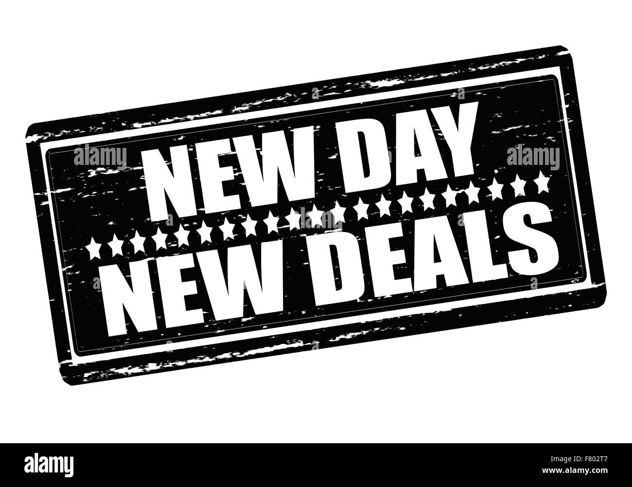 Nuovo giorno nuove offerte Illustrazione Vettoriale