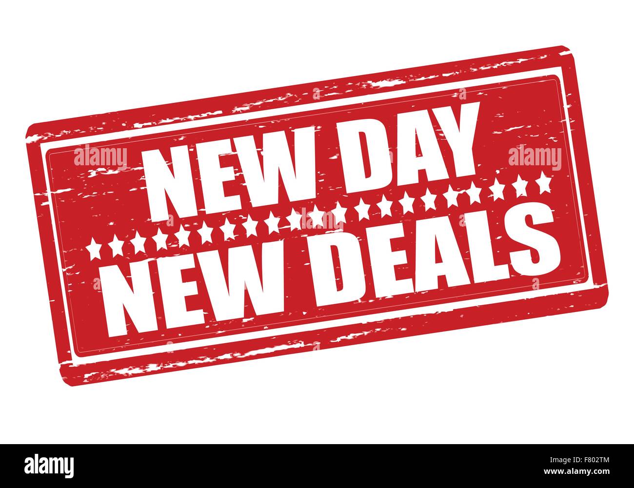 Nuovi giorni nuove offerte Illustrazione Vettoriale