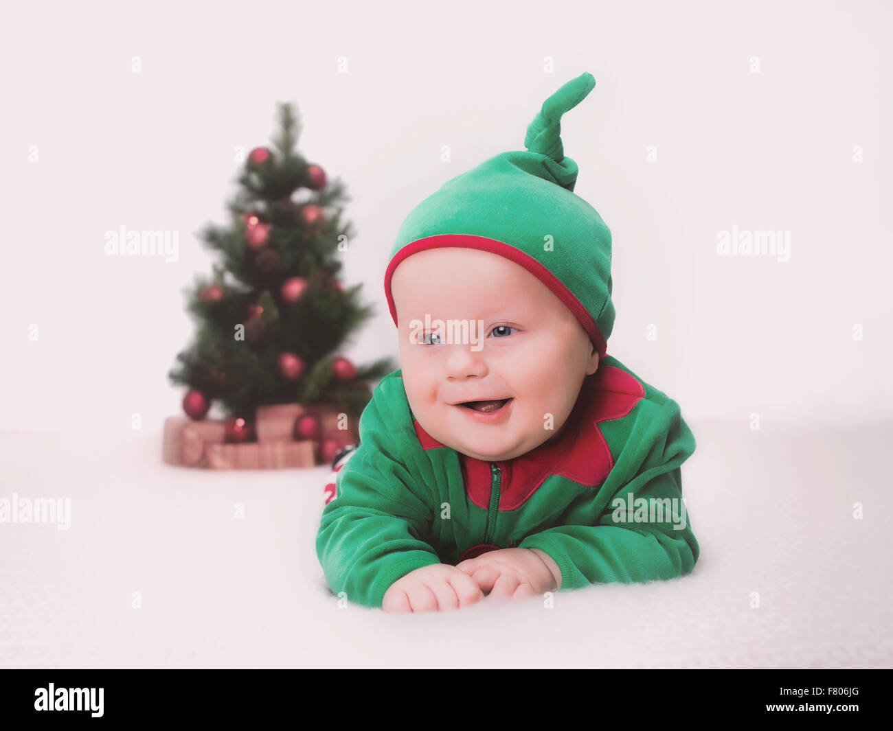 Santa's little helper Foto Stock