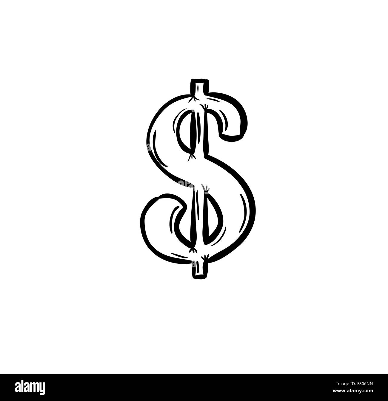 Valuta - Dollaro Illustrazione Vettoriale