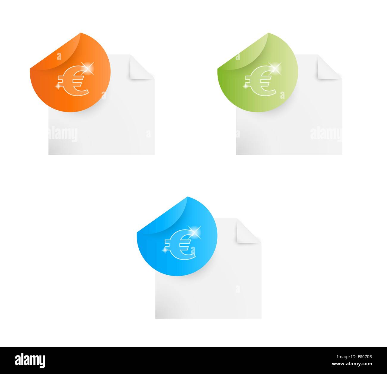 valuta - euro Illustrazione Vettoriale
