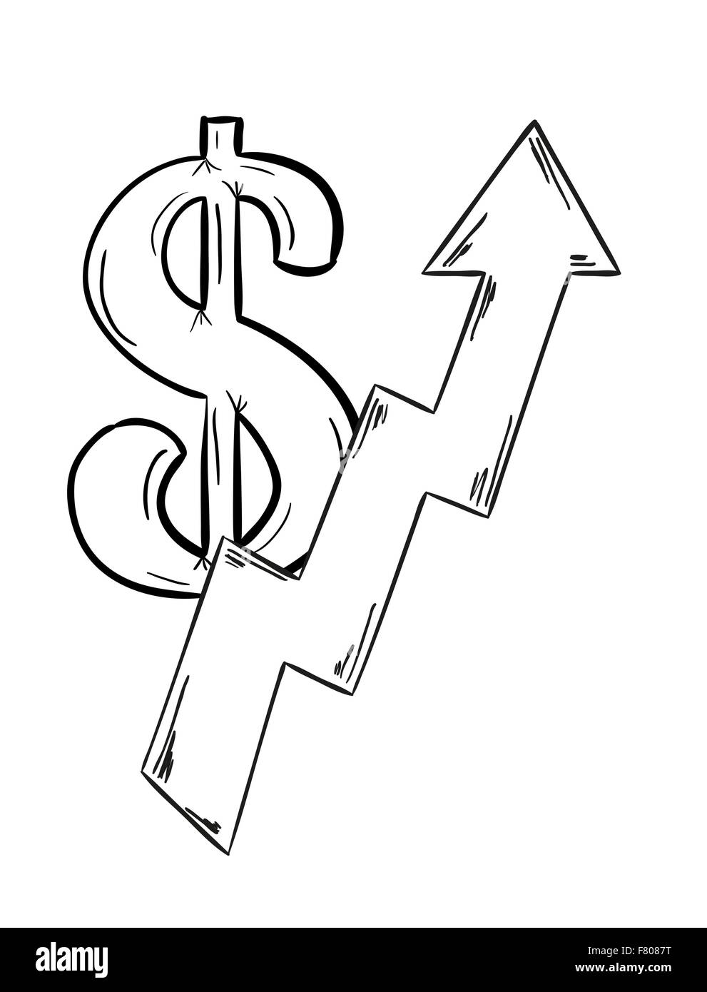 Valuta - Dollaro Illustrazione Vettoriale