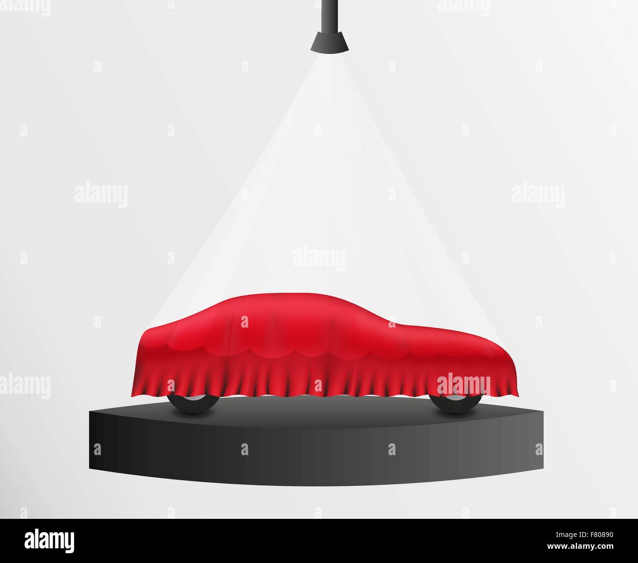 auto sicura Illustrazione Vettoriale