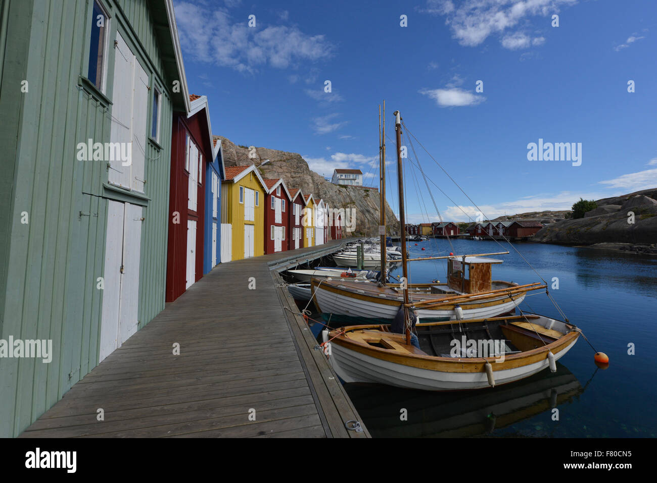 Vista su smögen, västra götalands län, Svezia Foto Stock