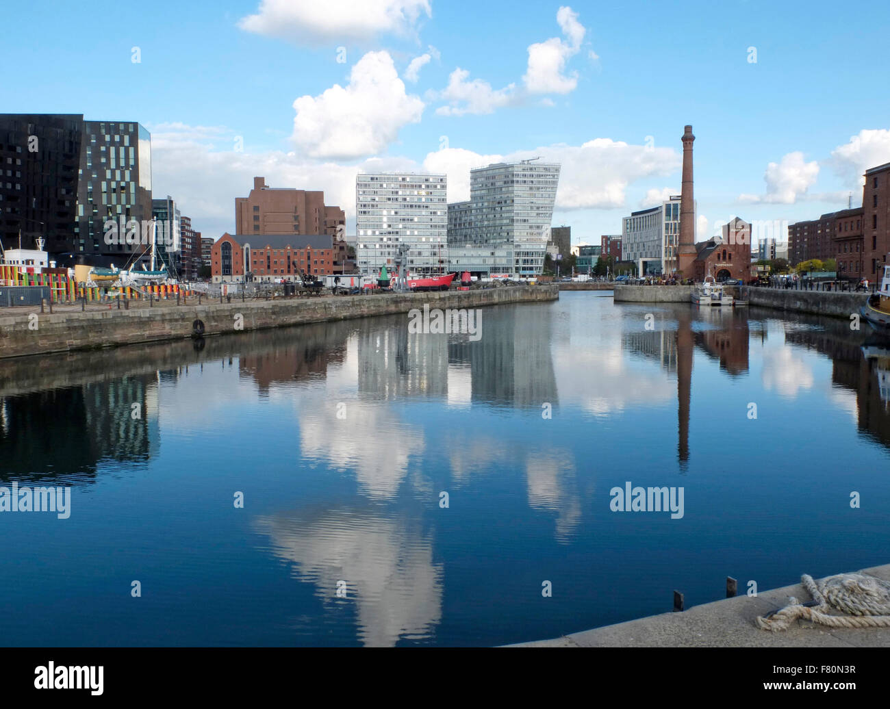Albert Dock, Liverpool Foto Stock